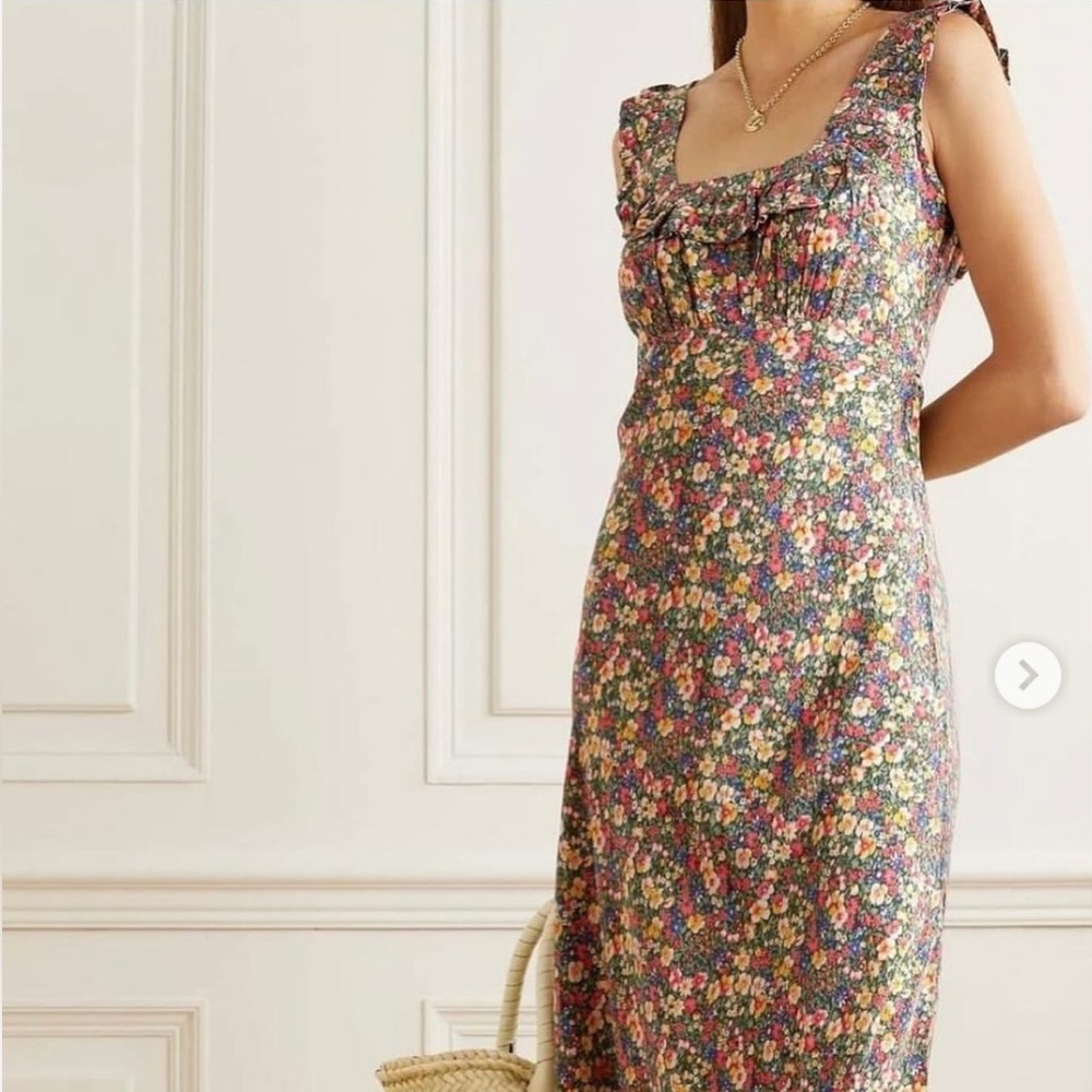 Doen Vibrant Floral Maxi Dress